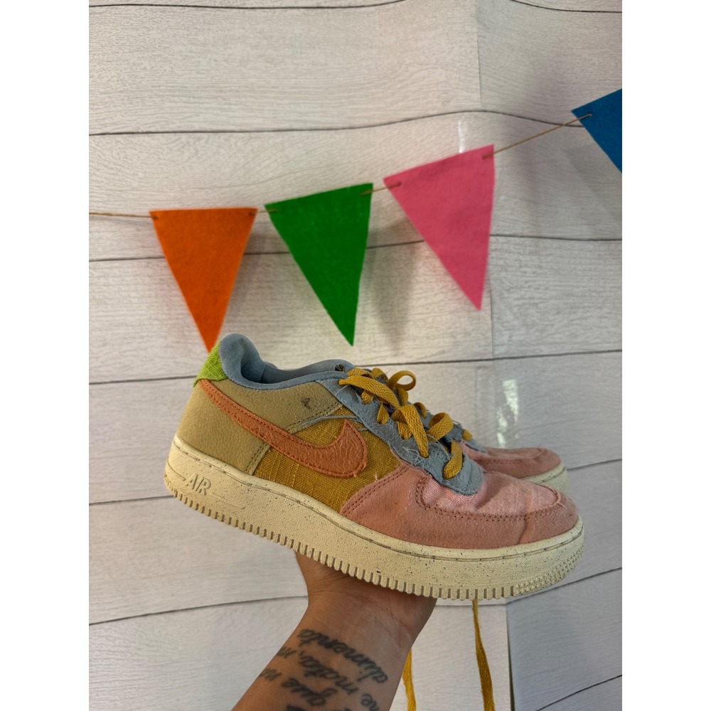 Nike Air Force 1 Low Sun Club Arctic Orange DM0984-600 Youth 5.5Y Womens 7